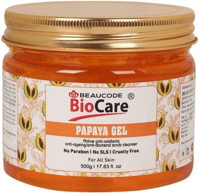 BEAUCODE BioCare Papaya Face And Body Gel(500 g)