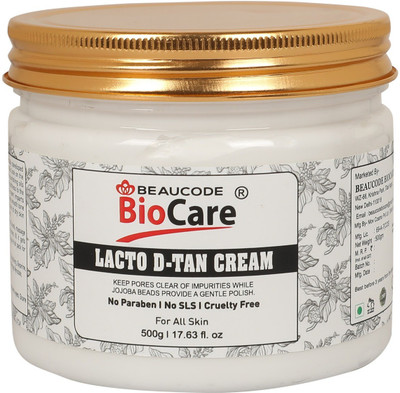 BEAUCODE BioCare Lacto D-Tan Face And Body Cream(500 g)