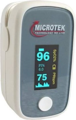 Microtek MTPOMW_G Pulse Oximeter(White, Grey)