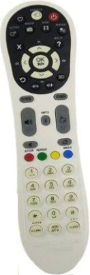 Kishore Traders COMPATIBLE TV REMOTE CONTROL FOR SANSUI INBUILT D2H SET TOP BOX SANSUI LCD LED REMOTE SANSUI D2H, SANSUI INBUILT D2H Remote Controller(White)