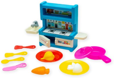 SUNNY 13 Pieces Kitchen Fun Kitchen set.A perfect role play kitchen toy for kids