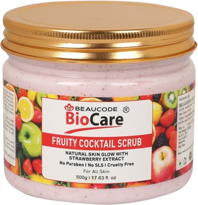 BEAUCODE BioCare Fruity Cocktail Face And Body  Scrub(500 g)