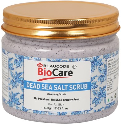 BEAUCODE BioCare Dead Sea Salt Face And Body  Scrub(500 g)