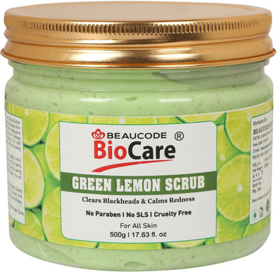 BEAUCODE BioCare Green Lemon Face And Body  Scrub(500 g)