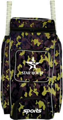 Star House Unique Design Cricket Kit Bag With Full Padded Foam Inside(Kit Bag)