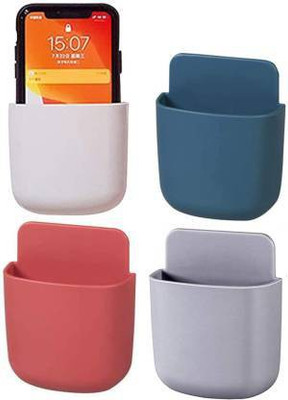 Eventa 4 Compartments Plastic Mobile Holder, Remote Holder(Multicolor)