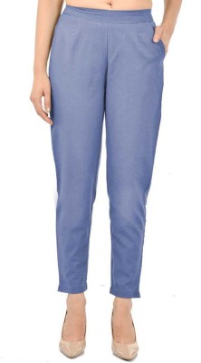 FABISHO Regular Fit Women Light Blue Trousers