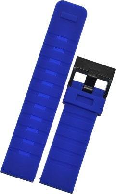 SURU U179 Elite Sports 24 mm Silicone Watch Strap(Blue)