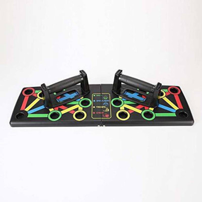 riyafitness Multipurpose Foldable Pushup Board Complete Push Up Training for Home Fitness Push-up Bar(Multicolor)
