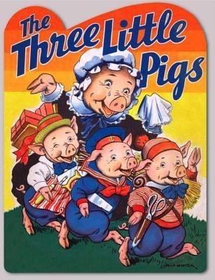 The Three Little Pigs - Shape Book(English, Paperback, unknown)