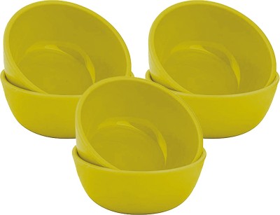 KUBER INDUSTRIES Plastic Serving Bowl(Pack of 6, Green)