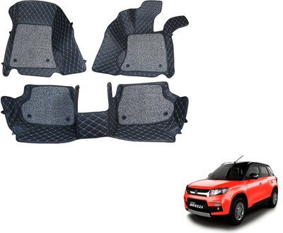 Auto Hub Leatherite 7D Mat For  Maruti Suzuki Vitara Brezza(Black)