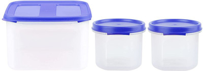 Cutting EDGE Plastic Utility Container  - 3 L, 250 L(Pack of 3, Blue)