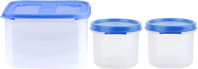 Cutting EDGE Plastic Utility Container  - 3 L, 250 L(Pack of 3, Blue)