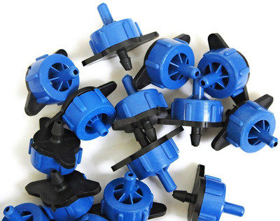 Vasudha Irrigation 8 LPH DRIPPER AS PER ISI BLUE AND GREEN COLOUR PACK OF 100 Drip Irrigation Kit
