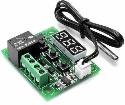 Grahikum W1209 digital temperature Controller Switch thermostat Controller Digital LED Display Temperature Sensor and Controller Electronic Hobby Kit