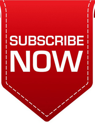 Digi2cart SUBSCRIBE NOW STICKER Emergency Sign(Reflective Sign)