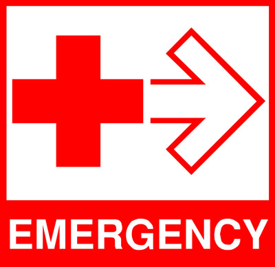 BUSY2BUY EMERGENCY EXIT WARNING STICKER Emergency Sign(Reflective Sign)