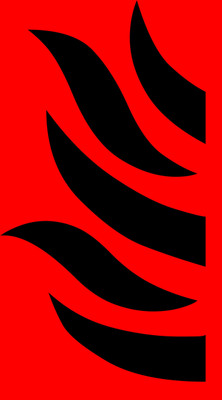 Digi2cart FIRE CAUTION WARNING STICKER Emergency Sign(Reflective Sign)