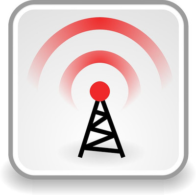 Digi2cart WIFI CAUTION STICKER Emergency Sign(Reflective Sign)