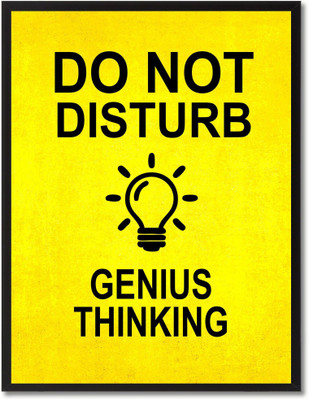 Digi2cart DONOT DISTRUB WARNING STICKER Emergency Sign(Reflective Sign)