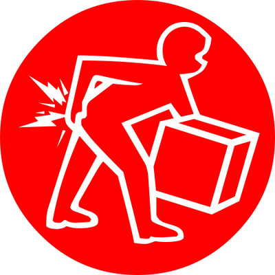 BUSY2BUY HANDLING CAUTION WARNING STICKER Emergency Sign(Reflective Sign)