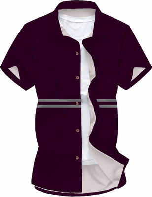 Fancy Fab Cotton Polyester Blend Printed Shirt Fabric