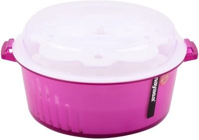 NAYASA 4 in 1 Steam Idli Maker Pink Color Microwave Idli Maker(3 Plates , 12 Idlis )