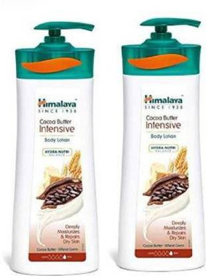 HIMALAYA COCOA BUTTER INTENSIVE DEPPLY MOISTURIZES & REPAIRS DRY SKIN PACK OF 2(800 ml)