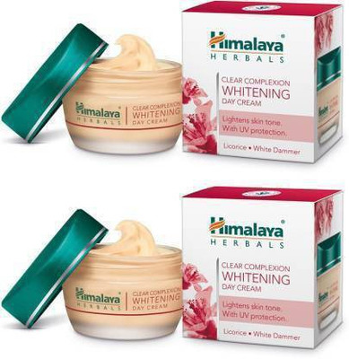 HIMALAYA CLEAR COMPLEXION WHITENING DAY CREAM 50ml X 2(100 ml)