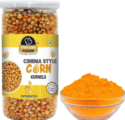 Popcorn Fusion Corn Kernels with Cheddar Cheese Seasoning(2 x 375 g)