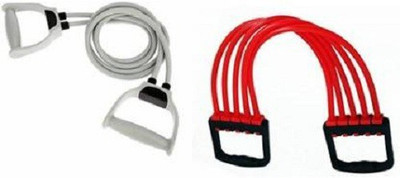 KGDA Resistance Band Combo Offer Chest Expander with Toning Tube Resistance Tube(Multicolor)