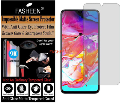 Fasheen Impossible Screen Guard for SAMSUNG A70 (Flexible Matte)(Pack of 1)