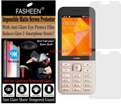 Fasheen Impossible Screen Guard for LAVA GEM (Flexible Matte)(Pack of 1)
