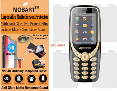 MOBART Impossible Screen Guard for MICROMAX X1I-2017 (Flexible Matte)(Pack of 1)