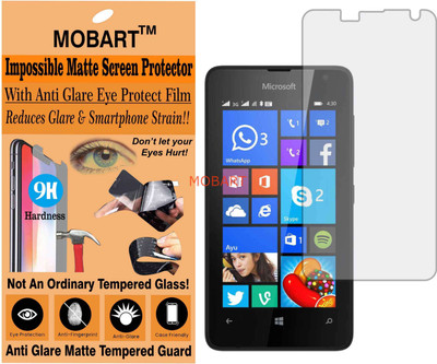 MOBART Impossible Screen Guard for MICROSOFT LUMIA 430 DUAL SIM (Flexible Matte)(Pack of 1)