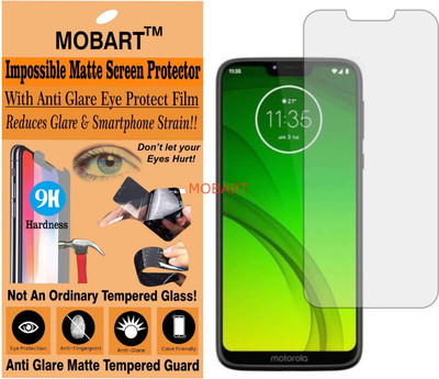 MOBART Impossible Screen Guard for MOTOROLA MOTO G7 POWER (Flexible Matte)(Pack of 1)