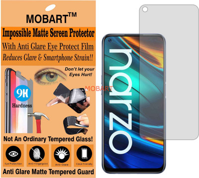 MOBART Impossible Screen Guard for NARZO 20 PRO (Flexible Matte)(Pack of 1)