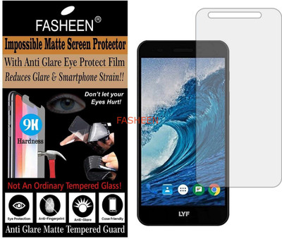 Fasheen Impossible Screen Guard for JIO LYF WATER F1 (Flexible Matte)(Pack of 1)