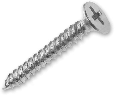 Life Vision Carbon Steel Flat Head Machine Screw(3 mm Pack of 1)