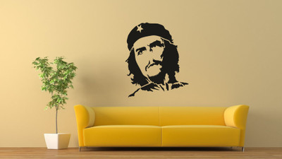 BUSY2BUY 70 cm Che Guevara Self Adhesive Sticker(Pack of 1)
