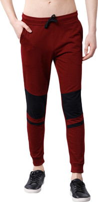 The Indian Garage Co. Solid Men Red Track Pants
