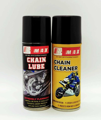 Rmax 240 ml 003 R-MAX CHAIN LUBE SPRAY Chain Oil(240 ml, Pack of 2)