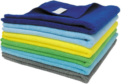 MOCKHE Microfiber Vehicle Washing  Cloth(Pack Of 6)