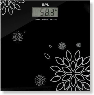 BPL Medical Technologies Personal Weighing Scale Weighing Scale(Black)