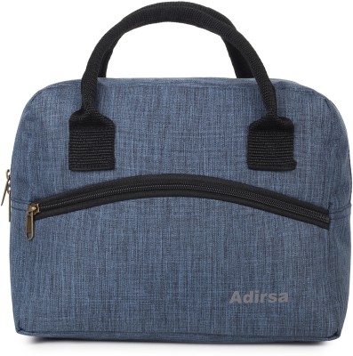 ADIRSA LB3020 Navy Blue Insulated Lunch Bag / Tiffin Bag for Men, Women, Kids, School, Picnic,Work Carry Bag for Lunch Boxes Waterproof Lunch Bag(Blue, 5)