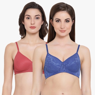 Clovia Women T-Shirt Lightly Padded Bra(Multicolor)