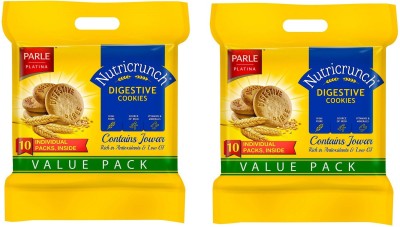 PARLE Nutricrunch Classic Digestive Cookies | Pack of 2 Cookies Biscuit(2 x 1 kg)