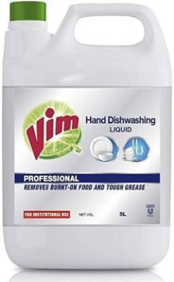 Vim LIQUID 5 LITRE (NEW EDITION) Dish Cleaning Gel Dish Cleaning Gel(Lemon, 5 L)