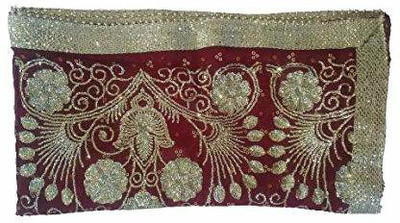 krishna creations in Georgette Embroidered Women Dupatta